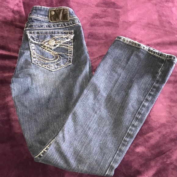 Silver Suki jeans size 27/30 - Picture 2 of 4